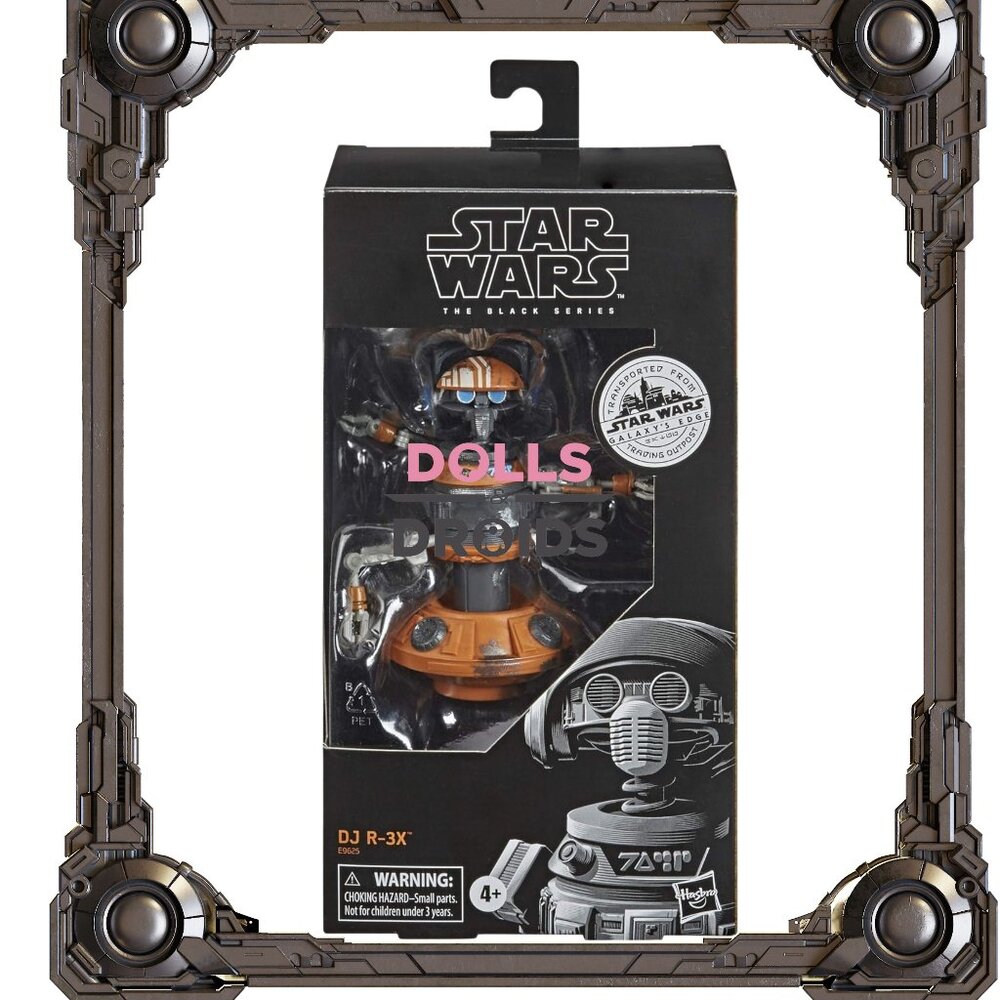 Hasbro Star Wars The Black Series DJ R-3X Toy Figure